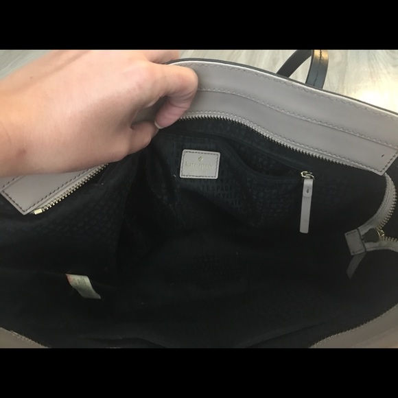 Kate Spade two toned purse - Picture 6 of 8